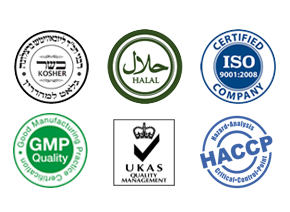 HACCP、HALAL、ISO、SGS Certification